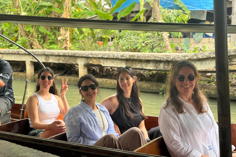 Bangkok: Iconic Floating Markets and Train Market Tour