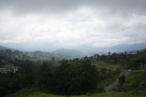Kathmandu: Nagarkot Sunset Tour with Himalayan Views Kathmandu: Nagarkot and Bhaktapur Durbar Square with dinner