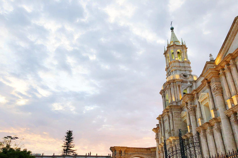 Arequipa: Pillones Waterfall & Private City Walking Tour