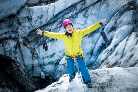 Glaciar Sólheimajökull: Caminhada guiada com equipamento