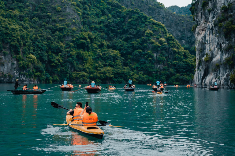 Hanoi: 3-Day UNESCO Luxury Ha Long/Lan Ha & Hanoi City Tour 3D2N Standard 3-Star Overnight Cruise & Ha Noi City