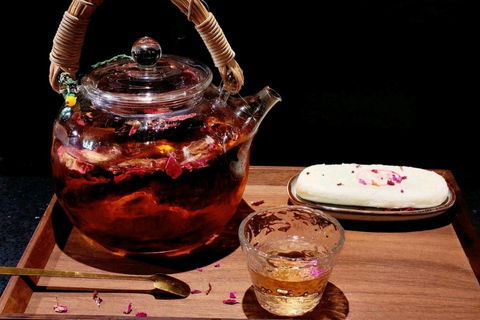 Sichuan: Wenshu Chali Tea House Entry Ticket Double Herbal Gongfu Tea