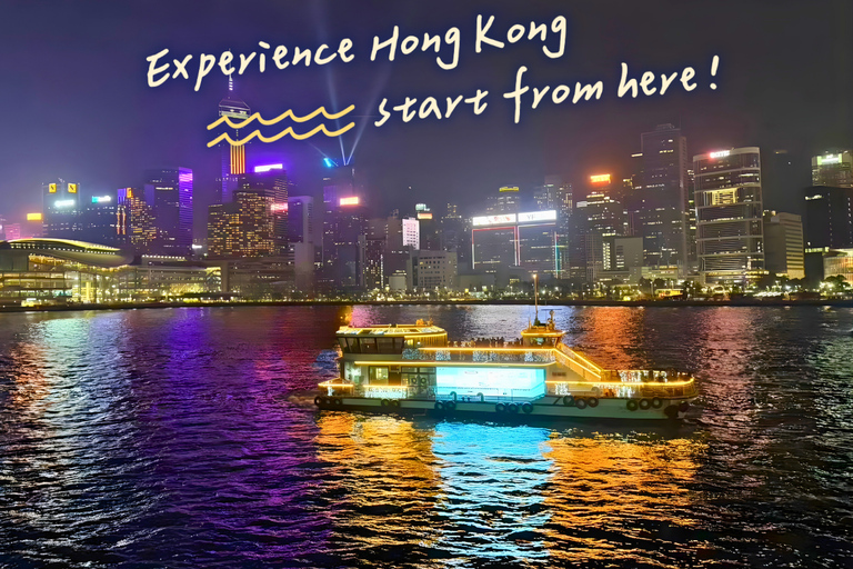 Hong Kong: Victoria Harbour Water Taxi Sightseeing Cruise 45Mins Sightseeing Trip with Modern Cruise