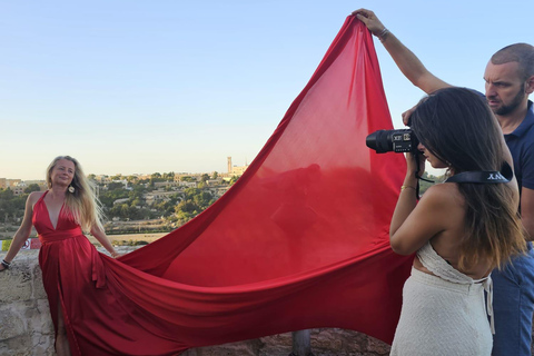 Malta: Flying Dress Photoshoot & Video Experience