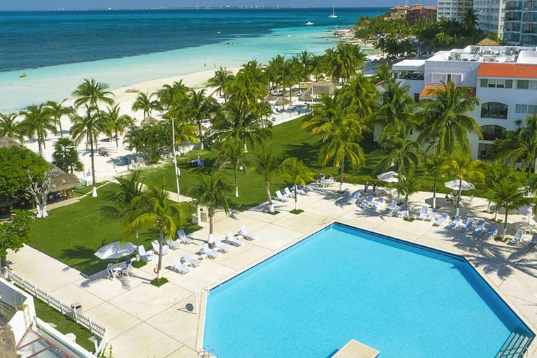 Privata shuttle Beachscape Kin Ha Hotel till CUN Flygplats