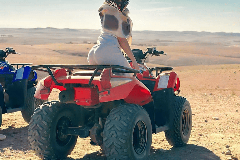 Marrakech:Explore Desert Agafay Camel&Quad with Dinner&Show