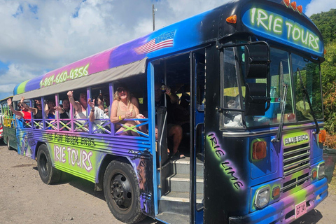 St. Kitts: Irie Open-Air Tour, Rum Tasting & Beach Time