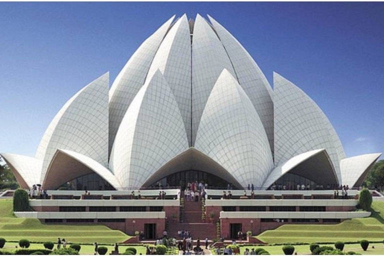 Delhi: 1 Day Delhi City & 1 Day Taj Mahal City Tour by Car Tour with Private Car with Driver, Guide Service Only
