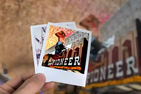 Las Vegas: Polaroid-fotvandring i den gamla stadskärnan