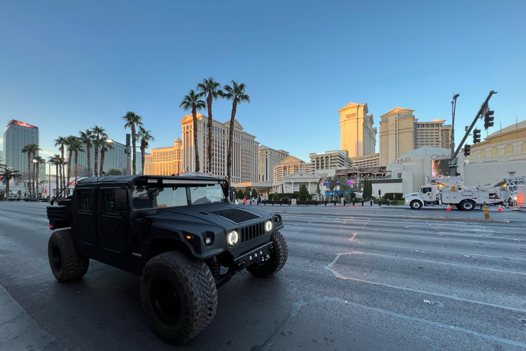 Las Vegas Strip Sightseeing Tour in a Military Hummer Private and You Drive