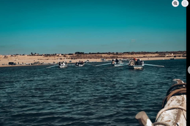 From Cairo: 4x4 Desert Safari, Waterfalls & Magic Lake Shared Tour: Wadi El Rayan, Magic Lake & Lake Qarun, Jeep