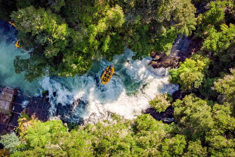 Rotorua Ziplines: Rafting + Hot Pool Combo - FREE Sauna