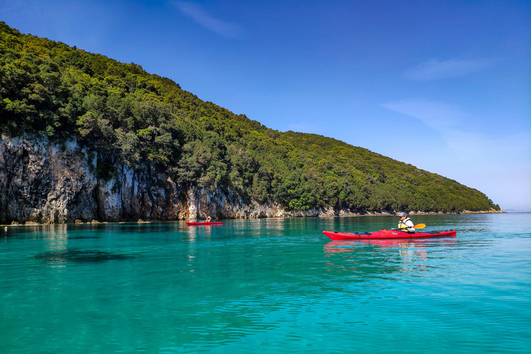 Sivota-Błękitna Laguna: Wycieczka kajakiem morskim z nurkowaniem