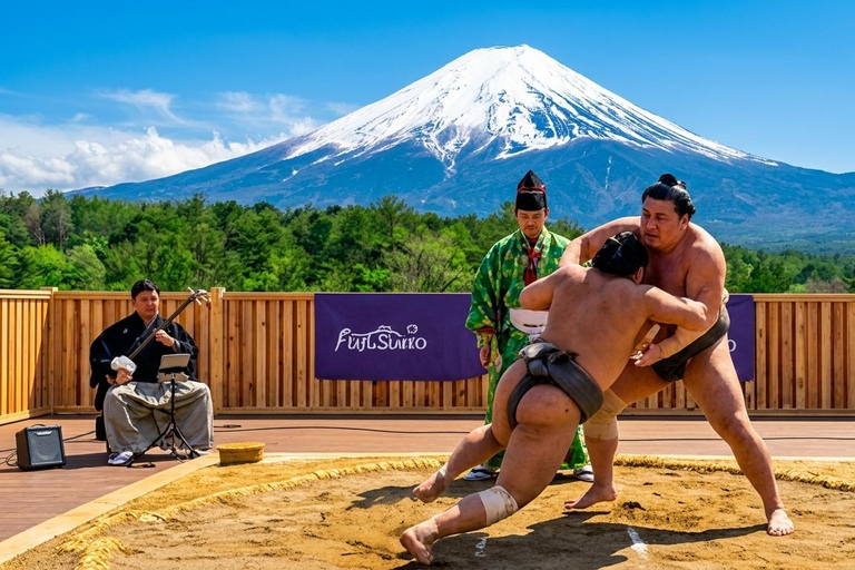 Mount Fuji: Lake Yamanaka Sumo Show (Optional VIP Seating) Mount Fuji: Lake Yamanaka Sumo Show (General ticket)