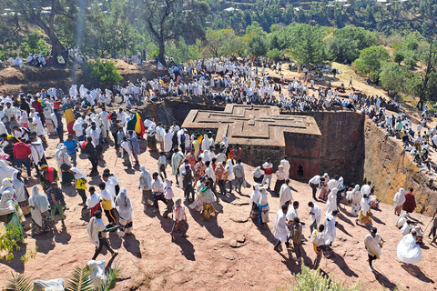 Äthiopien: 5-tägige Tour nach Bahir Dar, Gondar, Simien und Lalibela