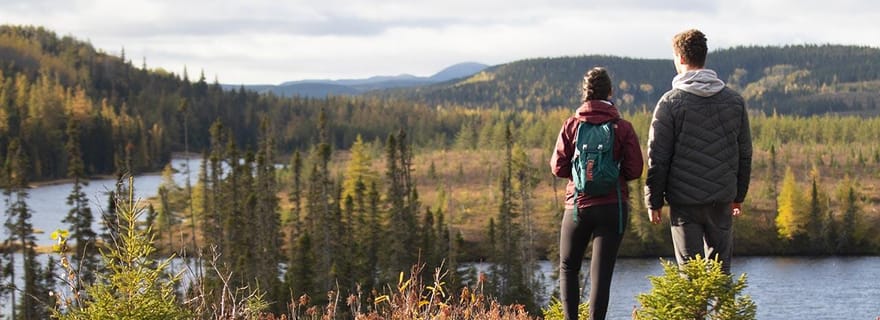 Québec : randonnée guidée dans la taïga boréale