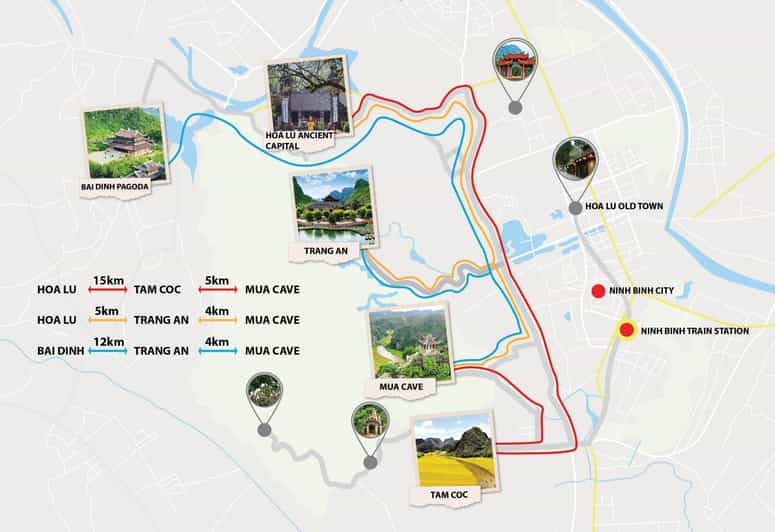 Von Hanoi aus: Hoa Lu, Tam Coc, Mua Höhle und Radfahren in Ninh Binh | GetYourGuide