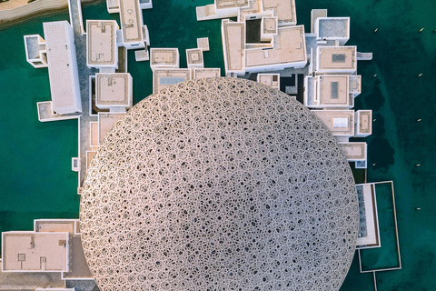 Private Full Day Abu Dhabi Tour with Louvre & Qasr Al Watan