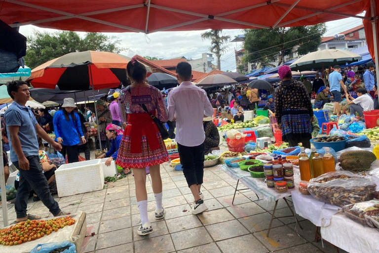 From Sapa: 1D Local Bac Ha Sunday Market Tour - Best Seller Bac Ha Market Tour with Local Lunch ( Lunch Included )