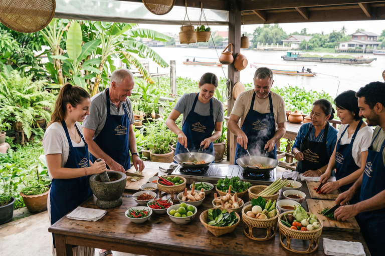 From Bangkok: 2-Day Ayutthaya Cooking Class & Temples Tour