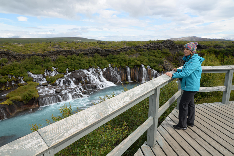 Reykjavik: Silver Circle + Ice Tunnel, Baths, or Lava Cave Lava Tunnel