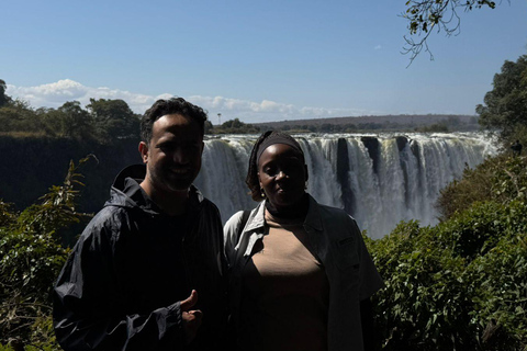 维多利亚瀑布：导览游和直升机飞行