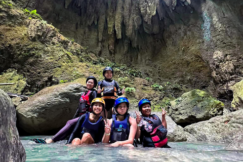 Cebu: Oslob valhajsskådning Canyoneering privat upphämtning