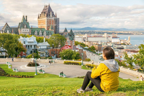 Tour a pie romántico por Quebec en pareja