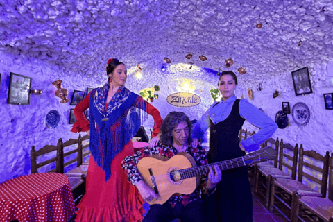 Granada: ZINCALÉ Flamenco Show in de Grotten van Sacromonte