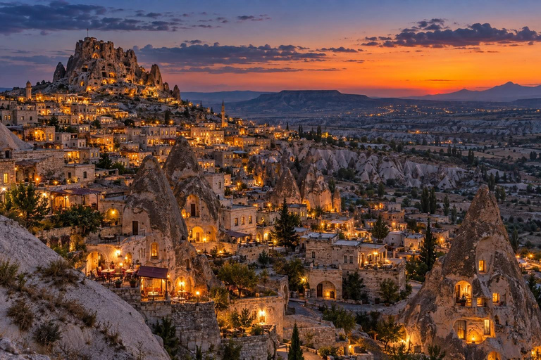 Cappadocia: Sunset Red Tour, Night Museum & Evening Lights