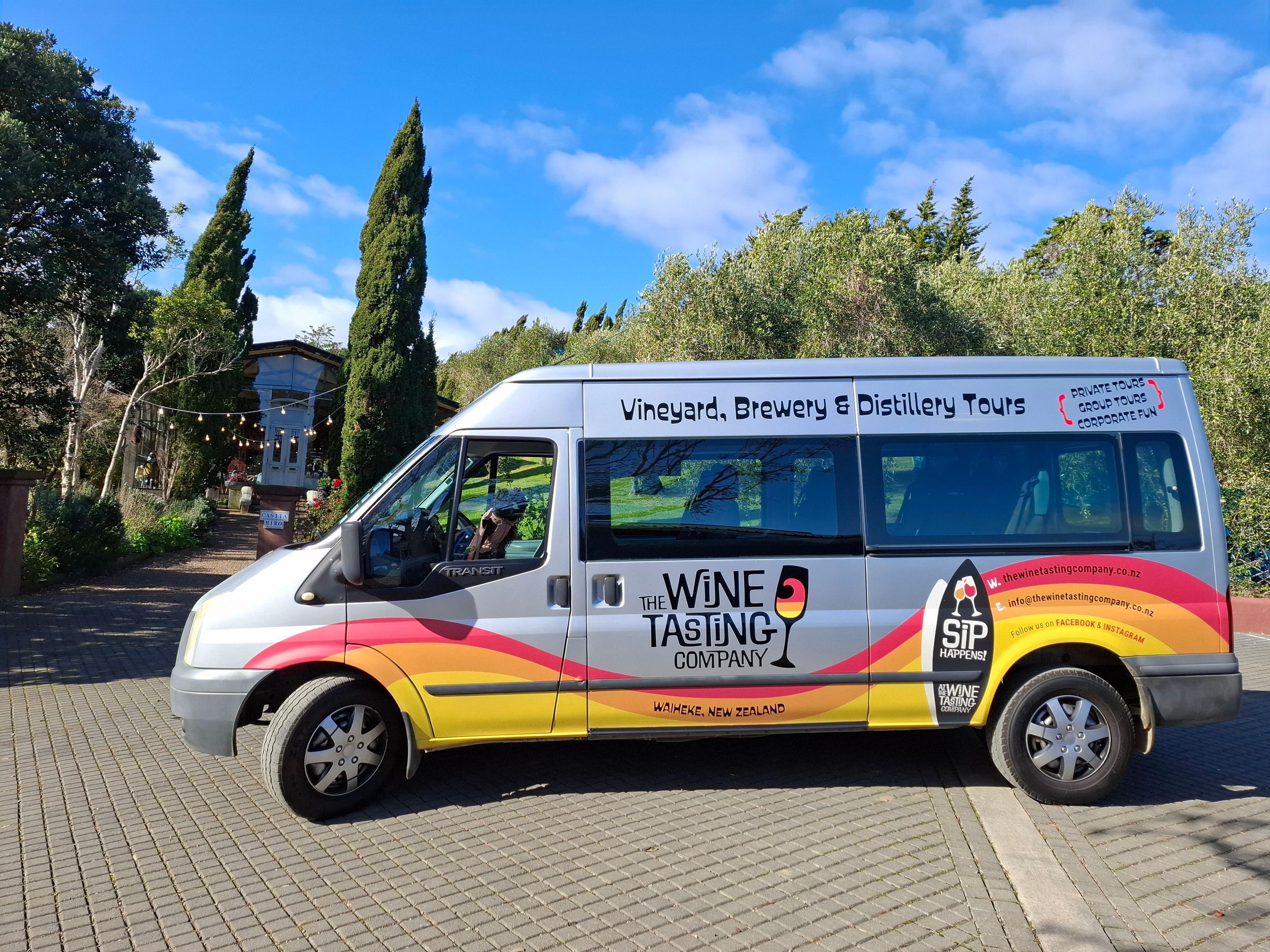 Waiheke Island: Genieße 3 Weingüter mit Mittagessen