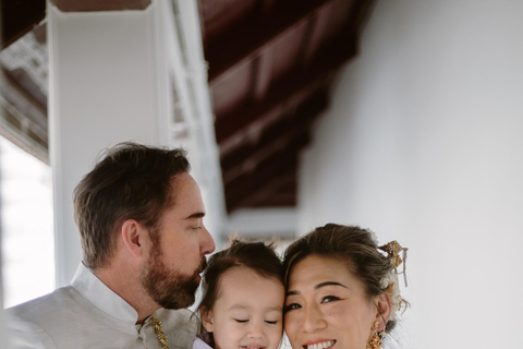 曼谷泰式佛教婚礼仪式及照片拍摄