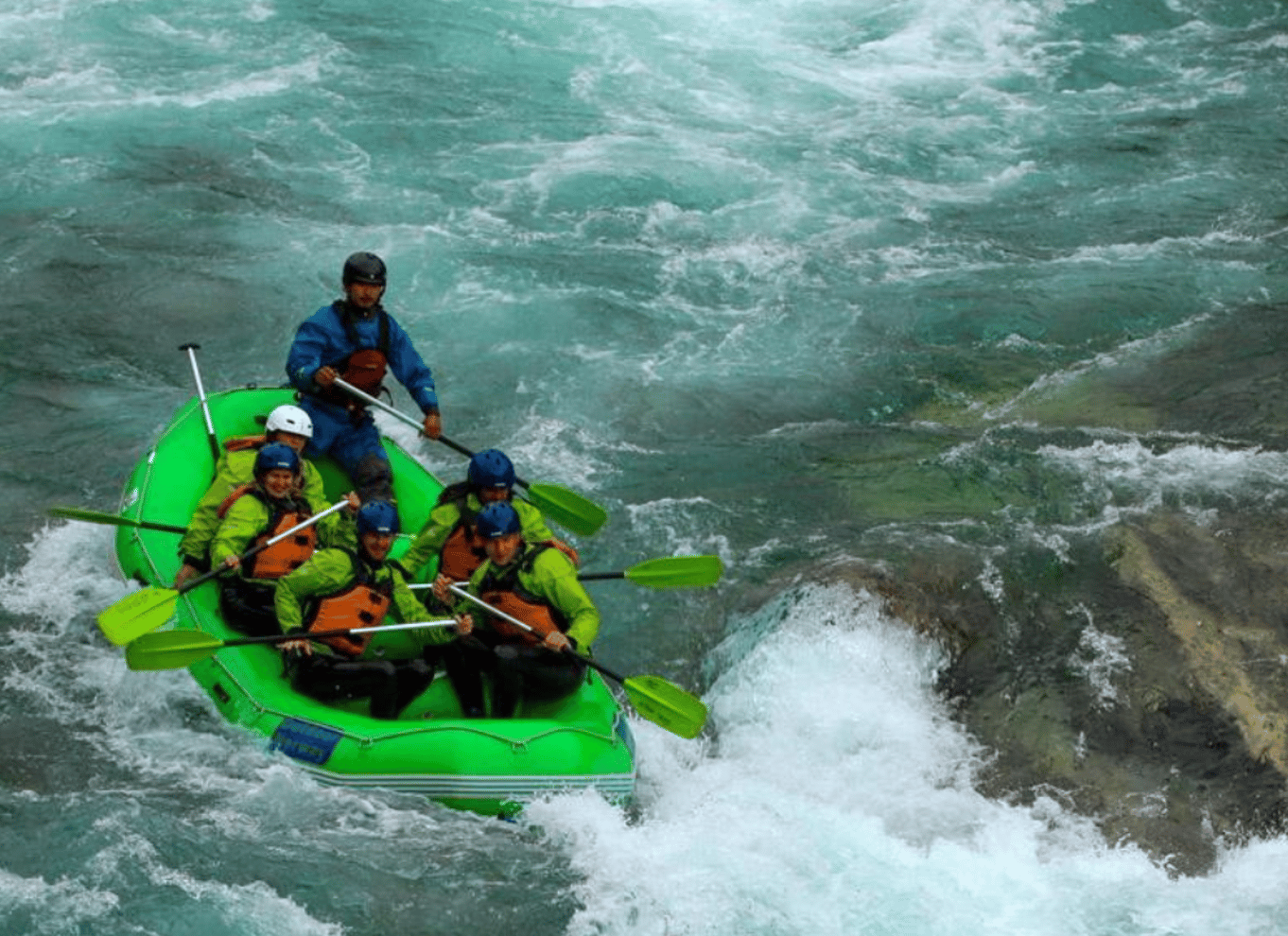 Voss: Spændende Whitewater Rafting guidet tur