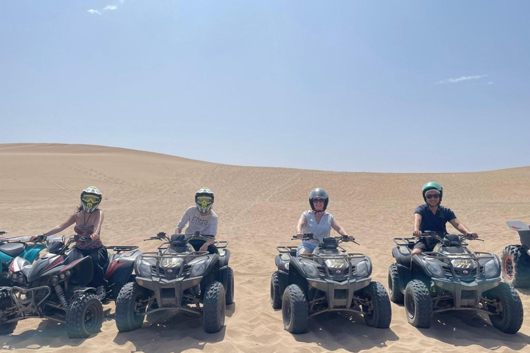 Agadir: Quad Bike Desert & beach tour with Sandboarding Single quad ride (1person per quad)