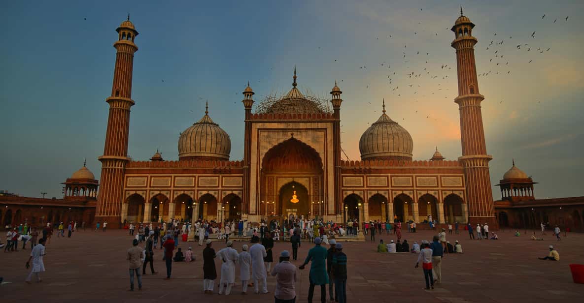 Old Delhi: Det Røde Fort, Jama Masjid & Chandni Chowk med Tuk Tuk ...