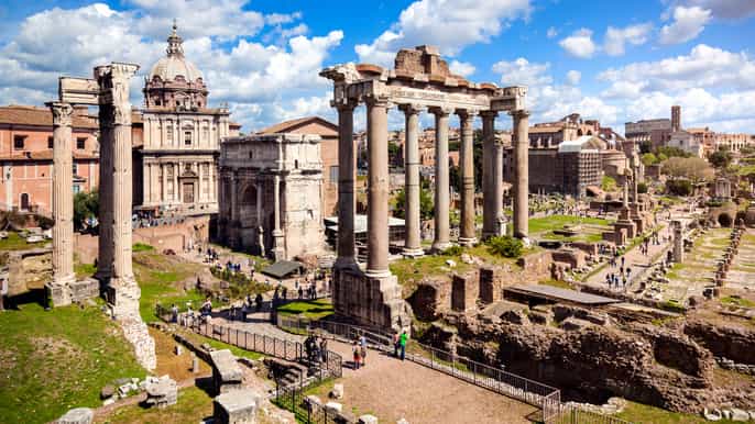Roma: Entrada Super Pass al Foro Romano con aplicación de audioguía