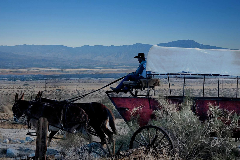 Palm Desert: Mule-Drawn Covered Wagon Adventure Tour-only