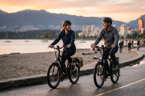 Vancouver Seawall: 3 Hour EBike Rental From Premium Location
