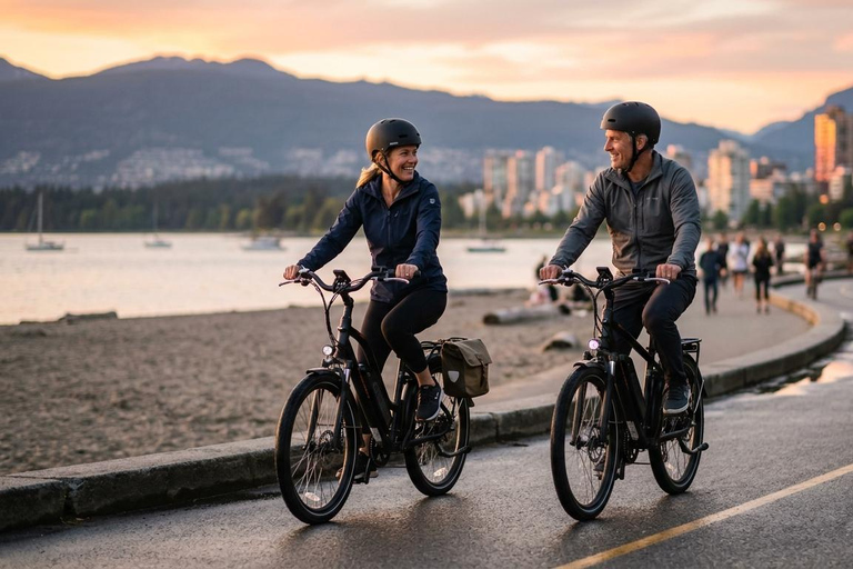 Vancouver Seawall: 3 Hour EBike Rental From Premium Location
