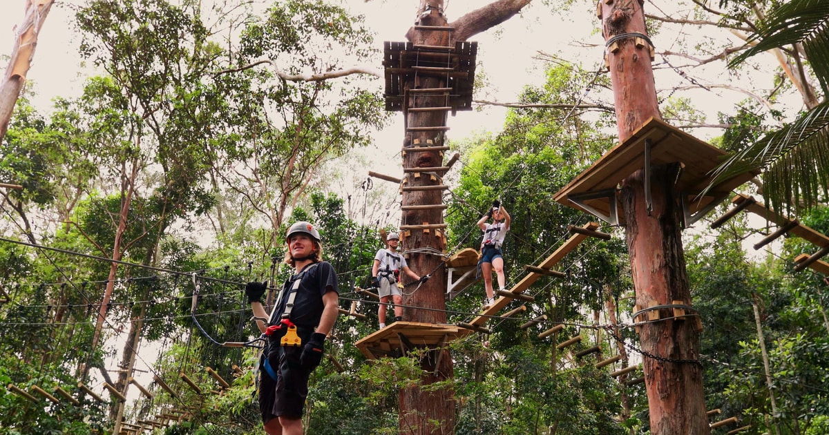 Currumbin Wildlife Sanctuary: Entry & TreeTops Challenge | GetYourGuide