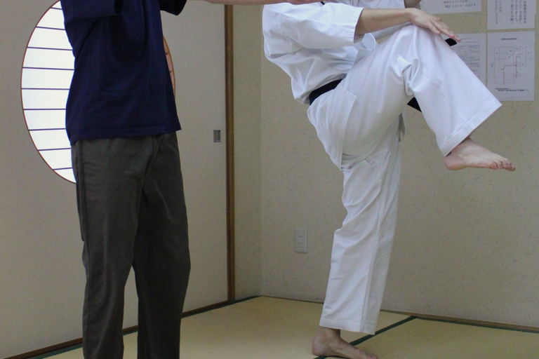 Tokyo: Karate Experience with Former All-Japan Champion PRIVATE Karate Session with Karate Gi(uniform)