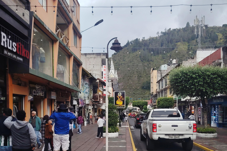 Quito: Baños de Agua Santa, Cotopaxi, Yambo Lagoon Tour, 2 days 1 night