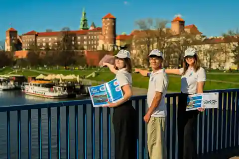 Kraków: Sightseeingkryssning på floden Vistula med ljudguide