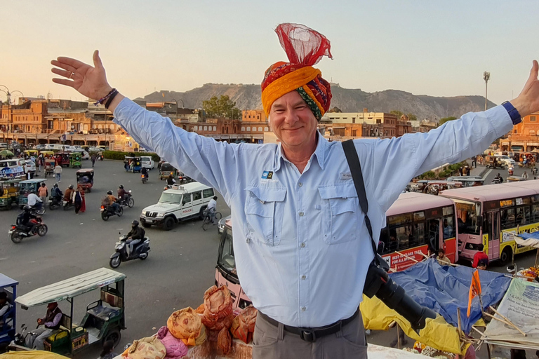 Jaipur : La magie du crépuscule de la ville rose - Visite à pied du patrimoineJaipur :Pvt. Magie du crépuscule de la ville rose - visite à pied du patrimoine