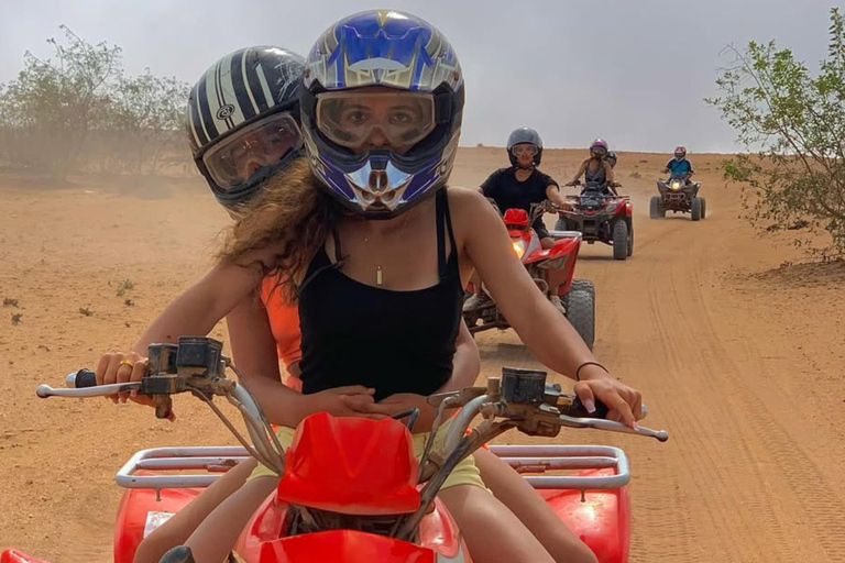 阿加迪尔：日落四轮摩托车骑行+晚餐+格纳瓦音乐阿加迪尔四轮摩托车之旅，含茶点