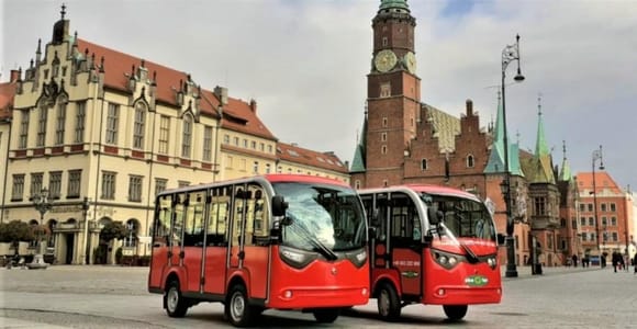 Breslau: 2-stündige Tour mit dem Elektroauto und einem Fahrer-Guide