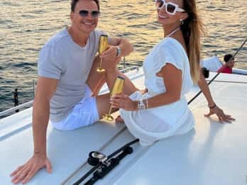 Palma : 2 heures de croisière en catamaran au coucher du soleil avec boissons