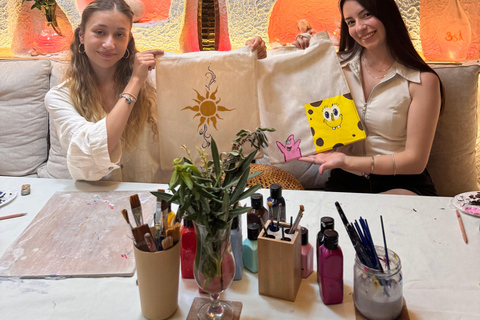 Antalya: Tote Bag Painting Workshop - Carry Your Own Art