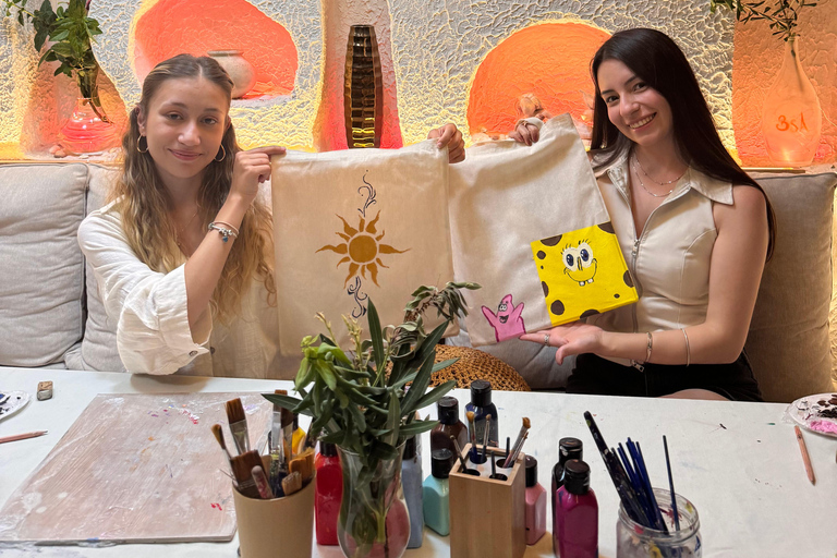 Antalya: Tote Bag Painting Workshop - Carry Your Own Art