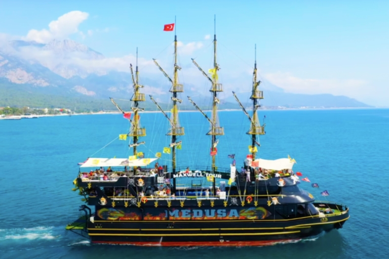 Kemer/Antalya/Belek/Kundu: ekscytująca przygoda na statku pirackim